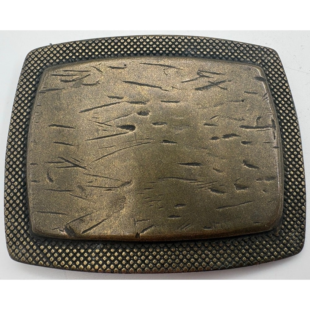 Vintage Style Belt Buckle handcrafted look METAL‎ metallic rustic